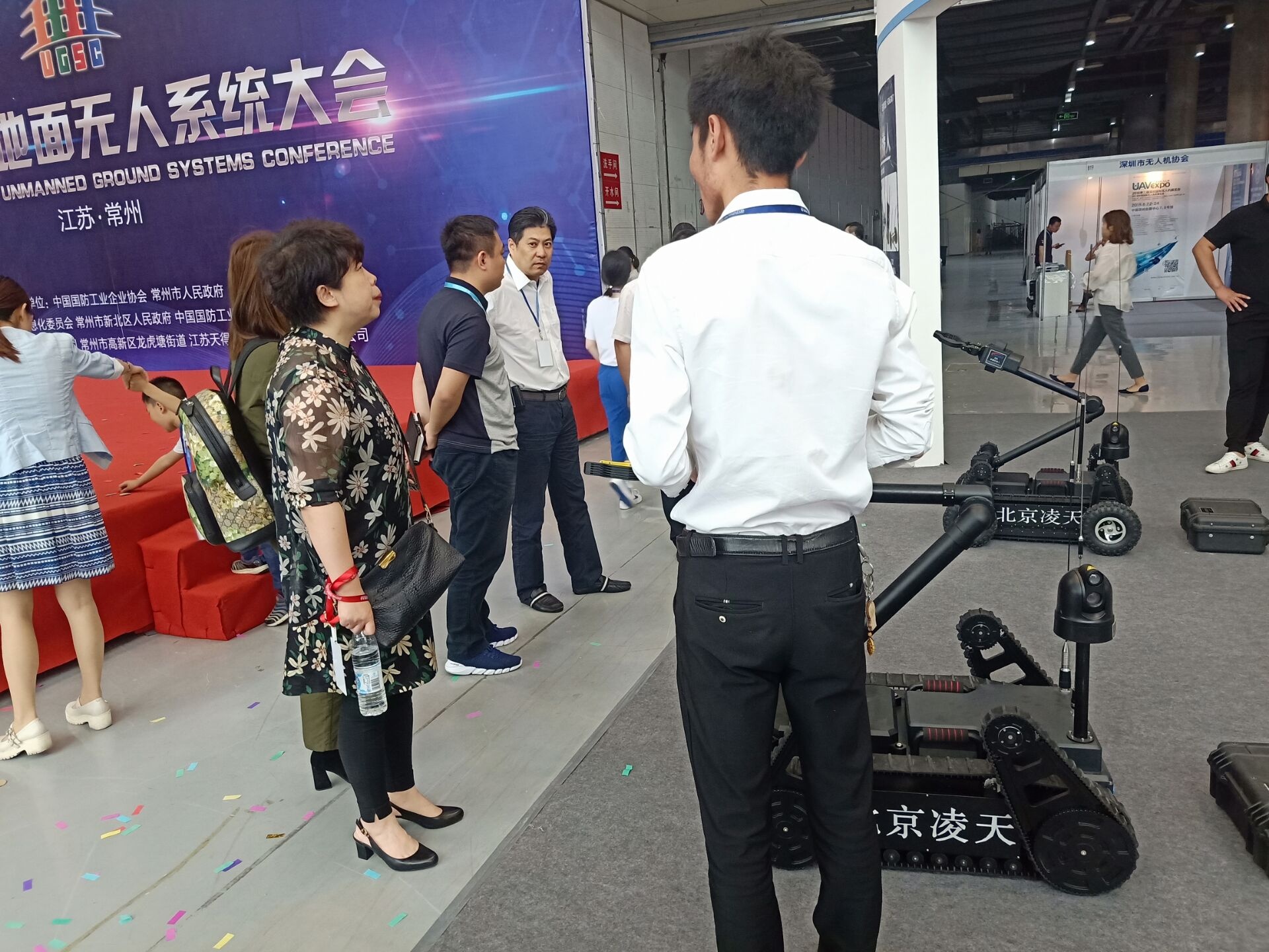 北京凌天參加中國地面無人系統(tǒng)大會