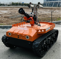 防爆消防滅火偵察機器人 （中型，第10代，360度云臺版本）