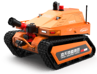 消防滅火機器人 （第2代，油動液壓、150進口消防水炮）