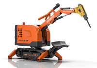 破拆機器人（音視頻傳輸、環境氣體探測+配備破碎錘、圓盤鋸、液壓剪、夾抓裝置等屬具，具有破拆、切割、剪切、抓取等功能）